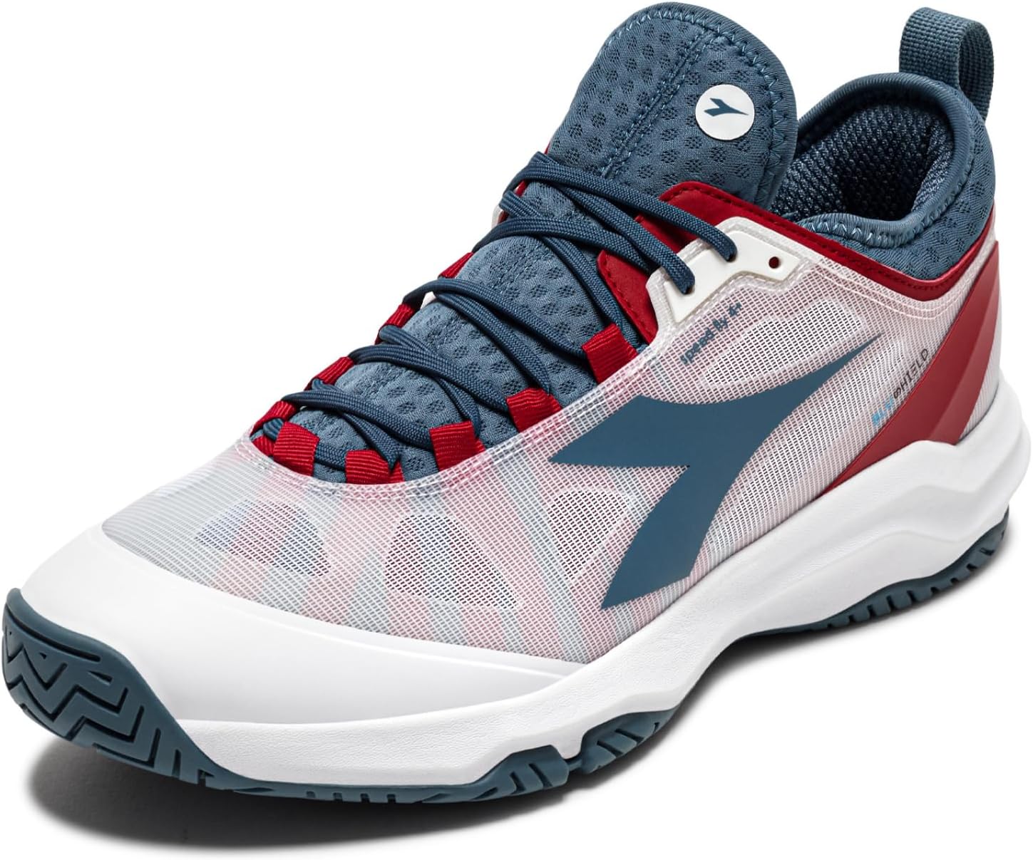 

Мужские теннисные кроссовки Diadora Speed Blushield Fly 4 для любых покрытий, белый