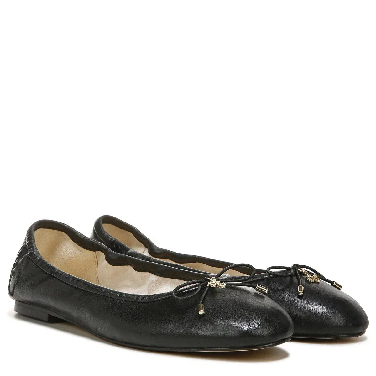 Детские балетки Sam Edelman Felicia Mini H8794L1001, черная кожа, HTAT347