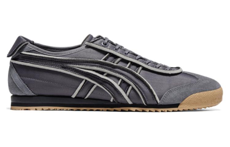 Onitsuka Tiger Мексико 66 серо-темно-синие, цвет Dark Blue — фото 2