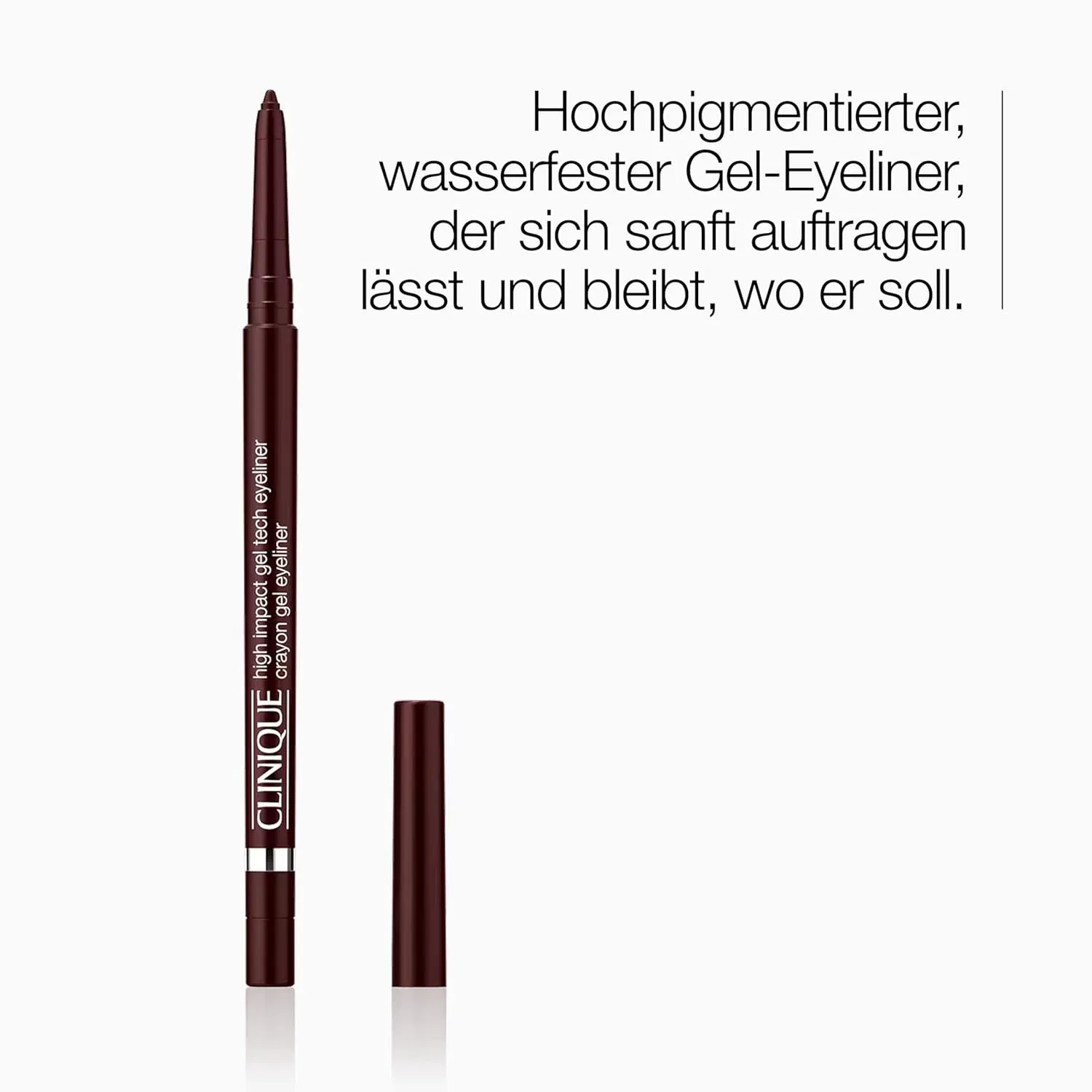 Гелевая подводка для глаз «High Impact Gel Tech Eyeliner» от Clinique Clinique, Black Honey — фото 2