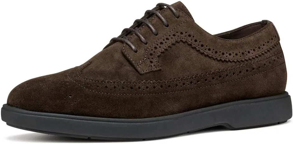 Мужские кроссовки Geox U Spherica EC17 Oxford, коричневые, 46 лет, ЕС — фото 4