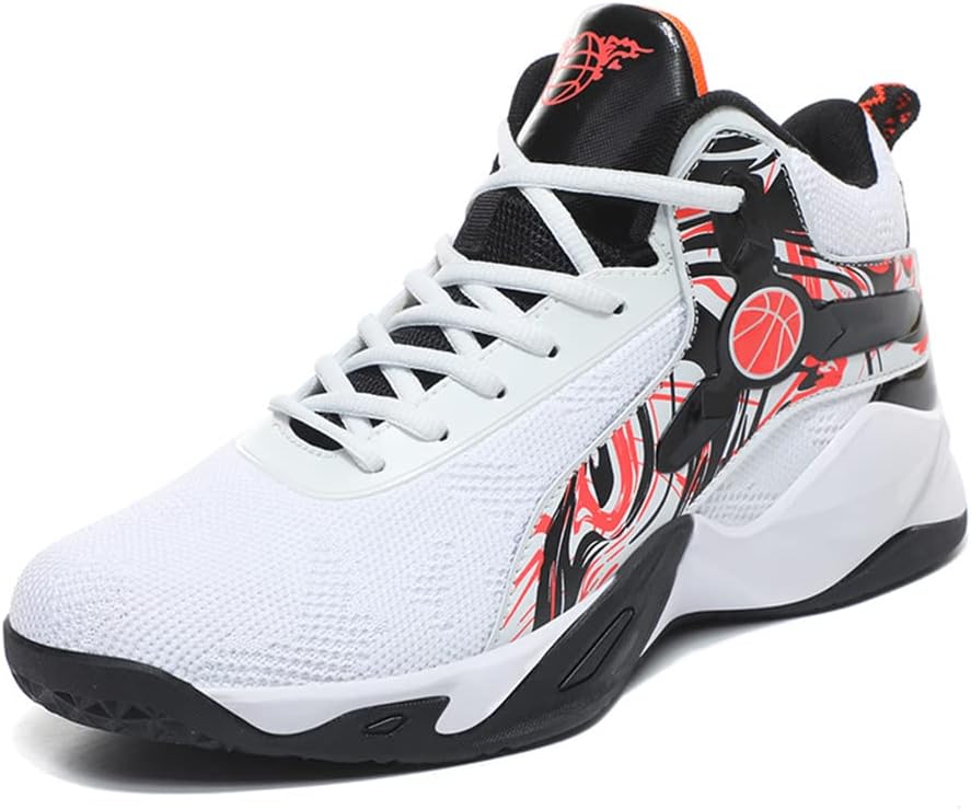 

Мужская обувь Rongduyan Баскетбольная обувь Конкурсная обувь Для улицы Летние мужские кроссовки Мужская спортивная обувь Повседневная обувь, белый