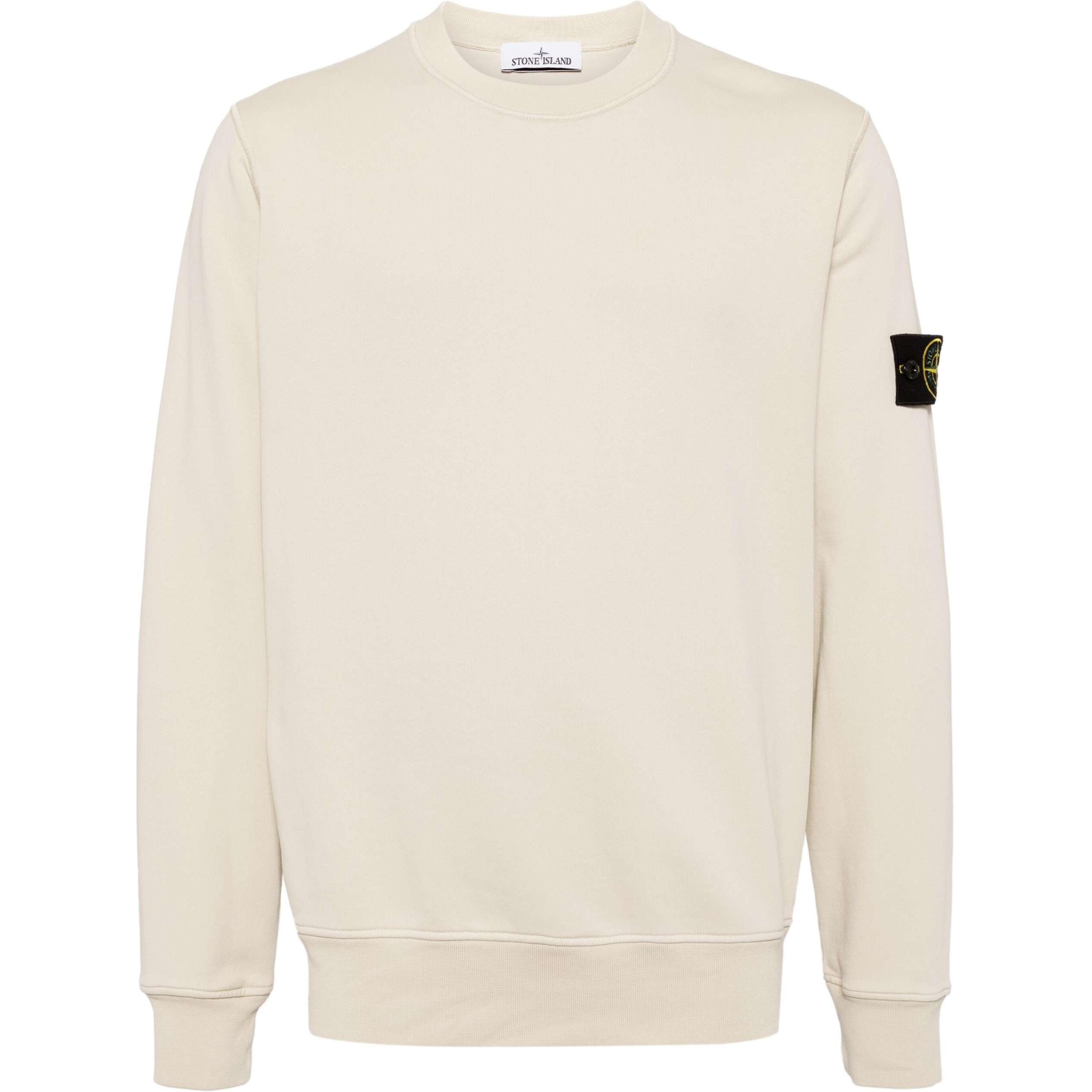 

Свитшот с логотипом STONE ISLAND, бежевый