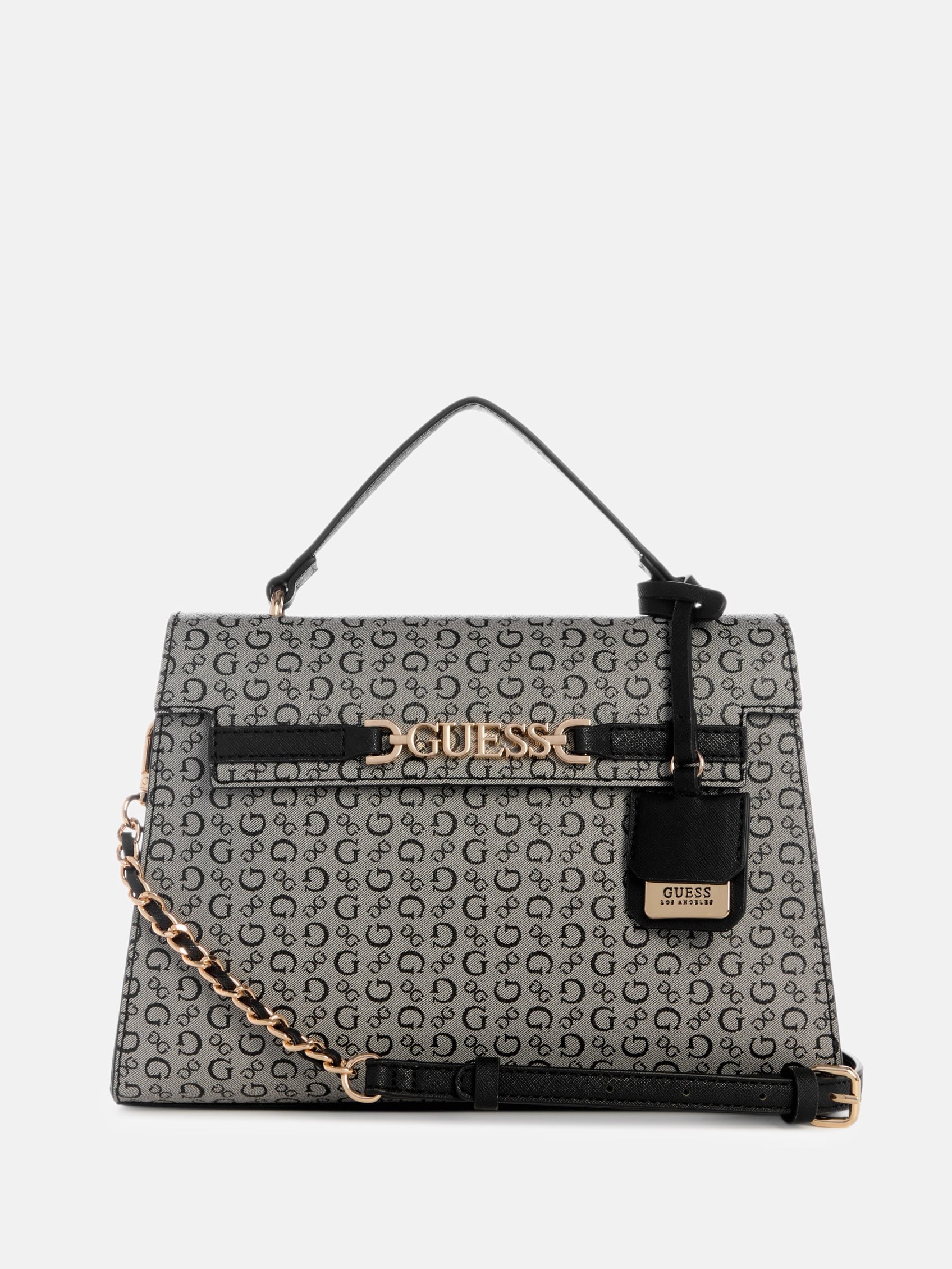 

Сумка Rhiannon с верхней ручкой Guess Factory, черный