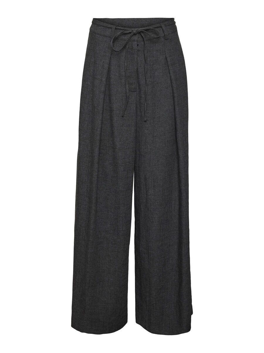 

Брюки со складками спереди Aware Wide leg Pleat-Front Pants, антрацит
