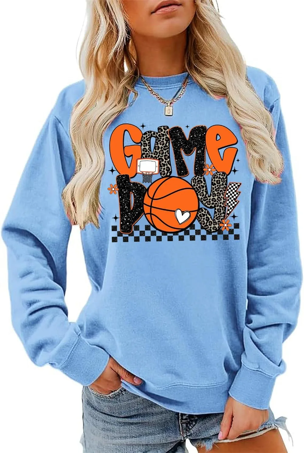 

Игровой баскетбольный свитшот с длинным рукавом Cynvor