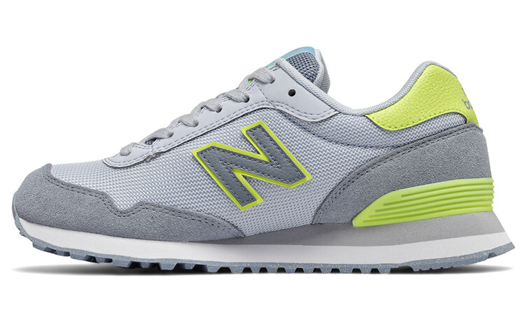 

Кроссовки женские NB 515 с низким верхом серо-желтые New Balance