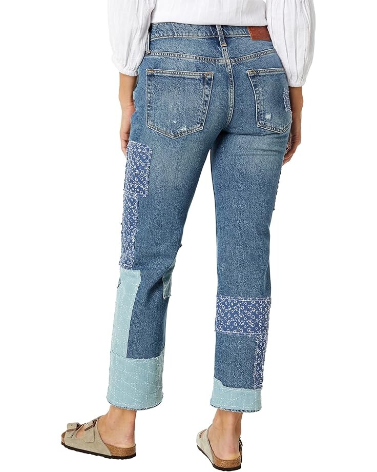 

Джинсы Lucky Brand Mid-Rise Boy Jeans in Cinematic, цвет Cinematic