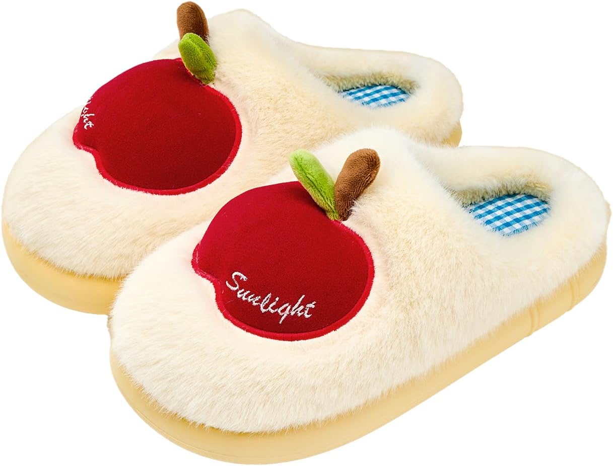 

Пушистые тапочки с флисовой подкладкой для женщин и мужчин, теплые зимние тапочки, уютные домашние ботинки для пары Yafirgeer, желтый