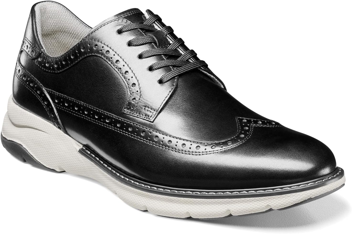 

Мужские туфли Florsheim, оксфорды Frenzi с крылышками, белый/черный