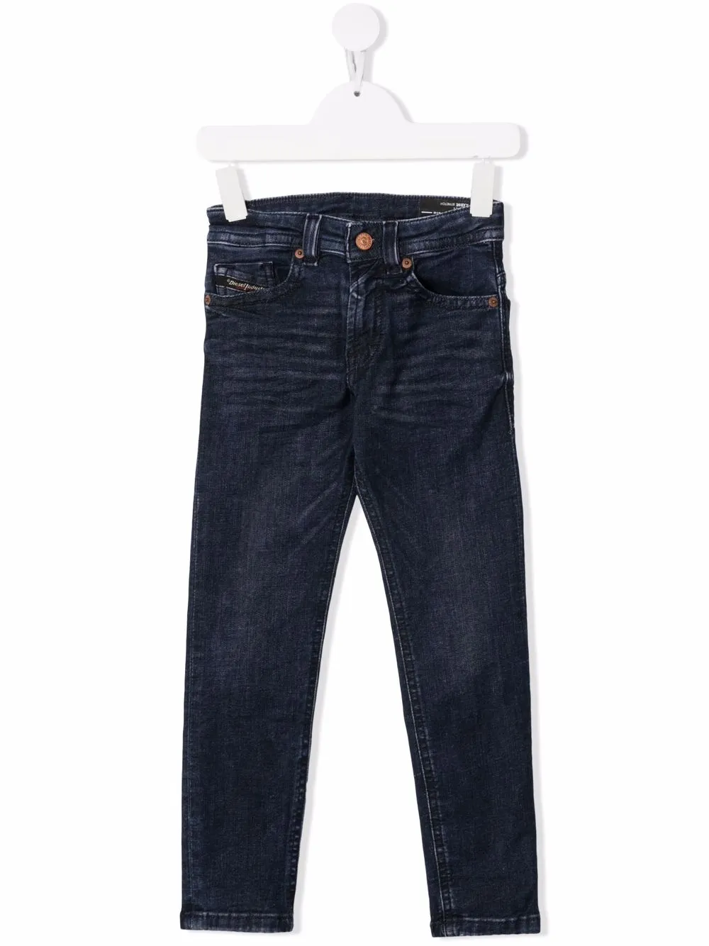 

Джинсы скинни Diesel Kids, синий