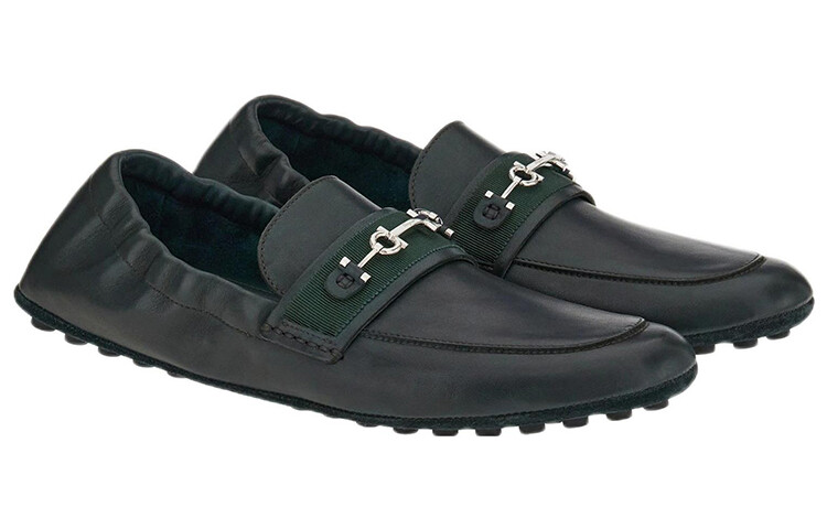 Gancini Men"s Casual Men Low-top Holly Blue Ferragamo — фото 2
