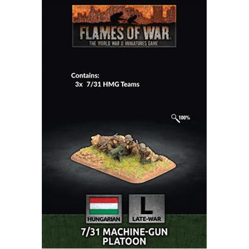 

Фигурки Flame Of War: 7/31 Mg Platoon (X3)