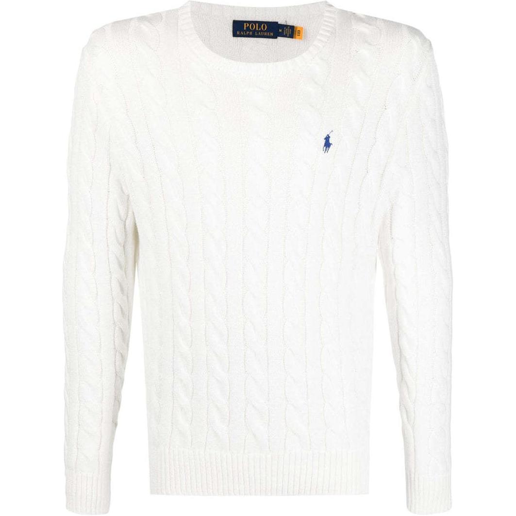 Свитер мужской белый Polo Ralph Lauren — фото 2