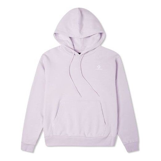 

Свитер embroidered solid color hoodie purple Converse, фиолетовый