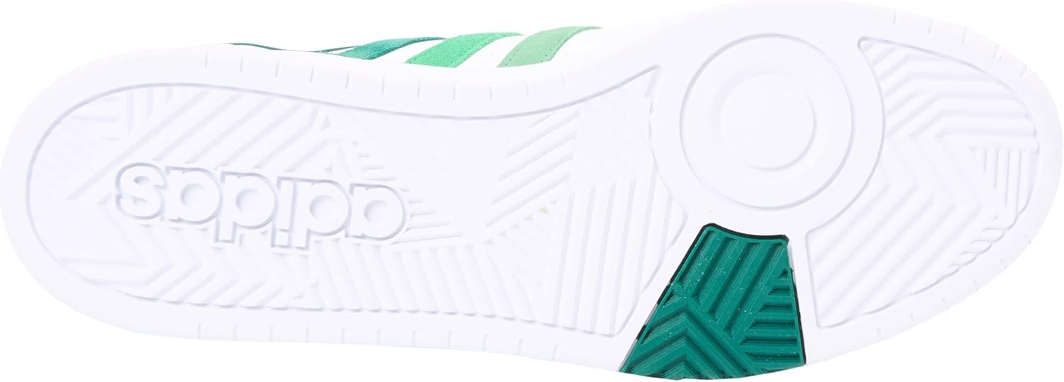 Мужские кроссовки adidas Hoops 3.0 Low Classic Vintage, белый/зеленый — фото 2