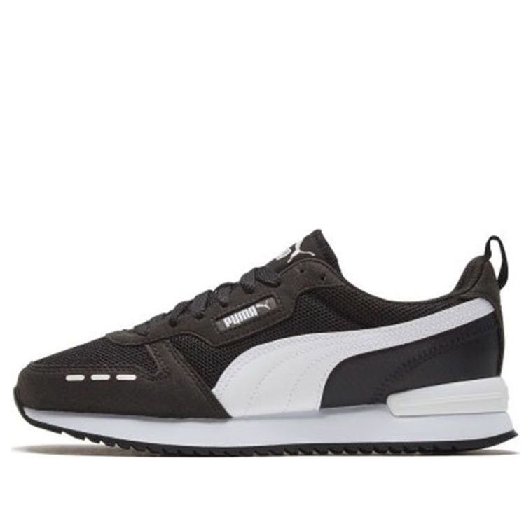 

Беговые кроссовки PUMA R78 'Black White', черный