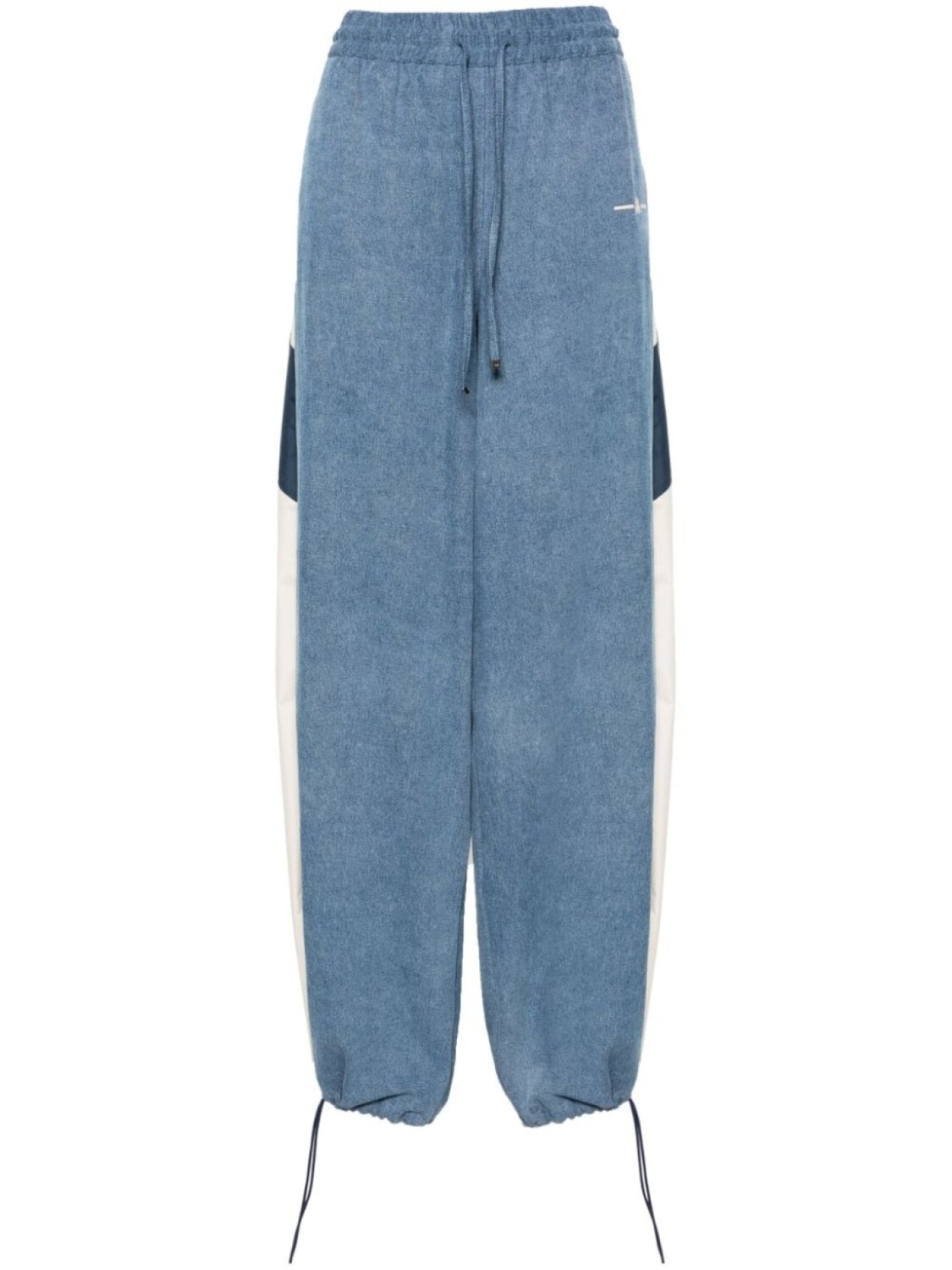 

AMIRI спортивные брюки из шамбре с завязками, синий