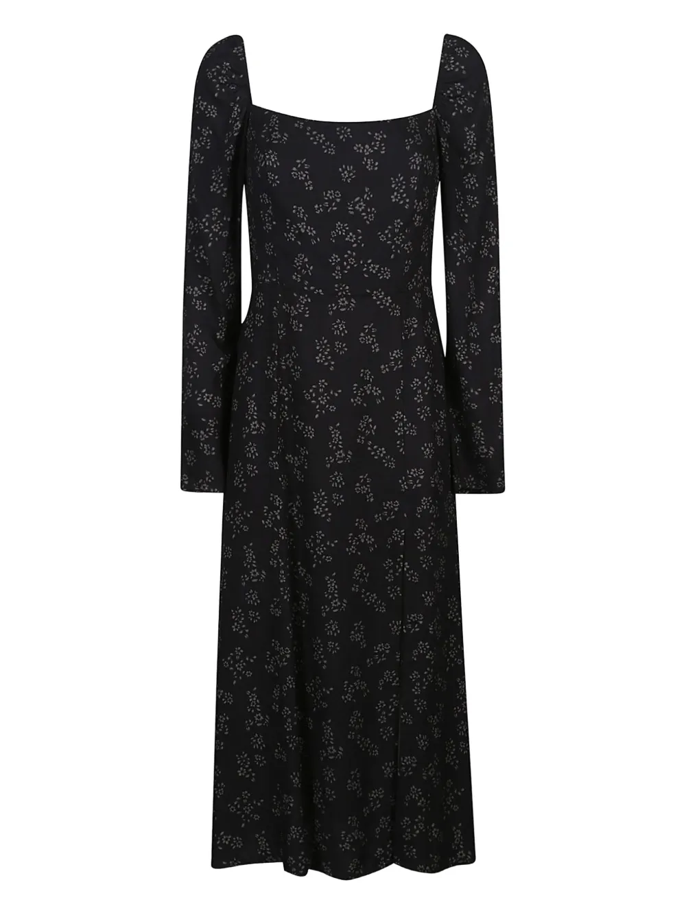 

Платье с квадратным вырезом и цветочным принтом MAR DE MARGARITAS, черный
