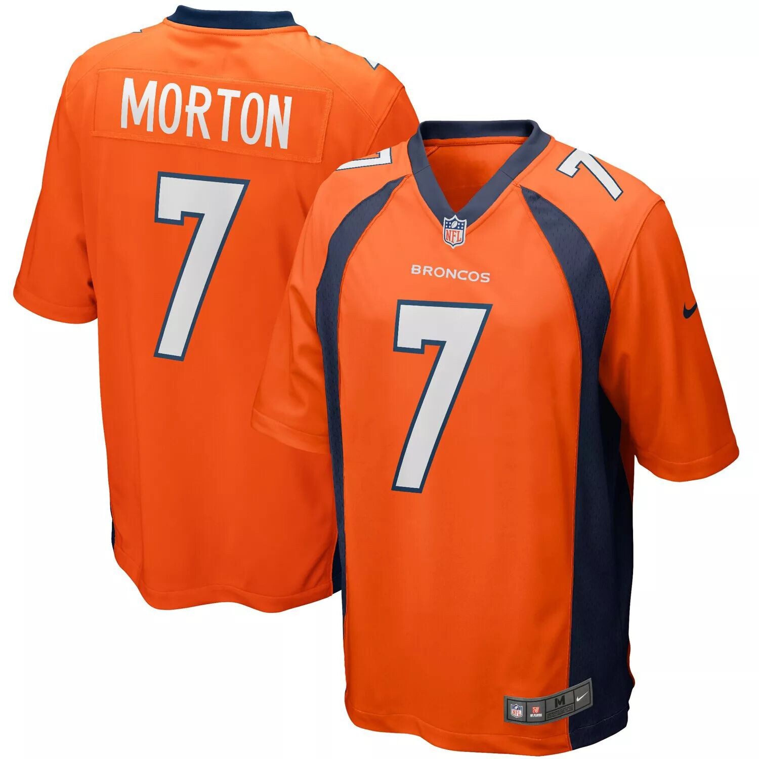 

Мужская майка игрока пенсионера Craig Morton Orange Denver Broncos Game Nike