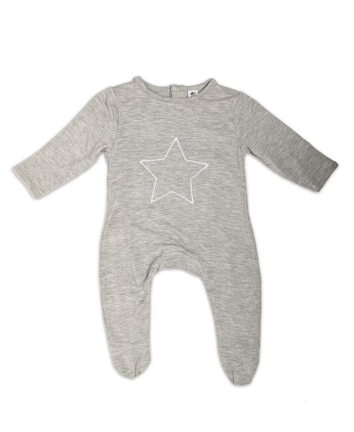 

Комбинезон на ножках для мальчиков и девочек Earth Baby Outfitters, серый