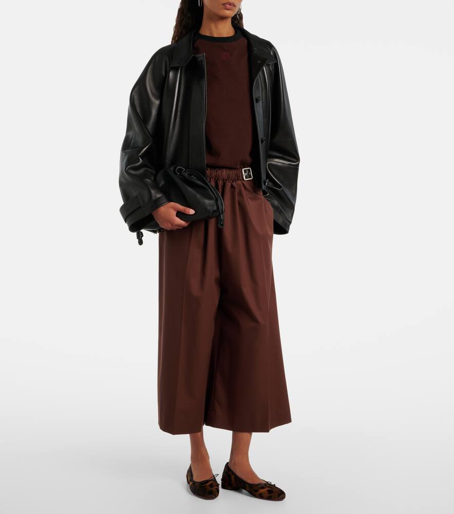 Балетки из телячьей кожи с леопардовым принтом Christian Louboutin, Brown/Lin Black — фото 3