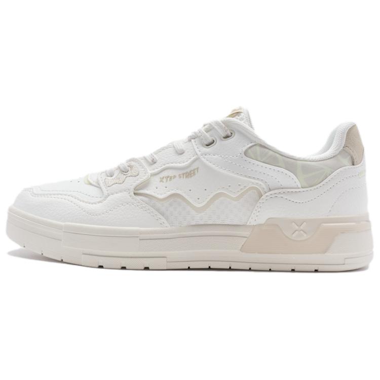 

Кроссовки XTEP Skateboarding Shoes Women's Low-top White/Beige, бежевый