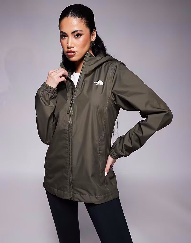 

Водонепроницаемая куртка с логотипом North Face Quest цвета хаки The North Face