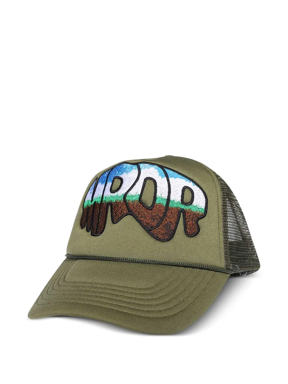 

Джинсовая бейсболка MRDR Who Decides War, зеленый