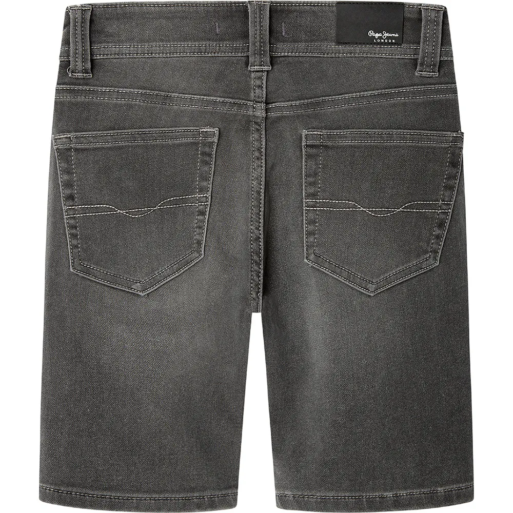 Джинсовые шорты Pepe Jeans Tracker Gymdigo Slim Fit, серый — фото 2