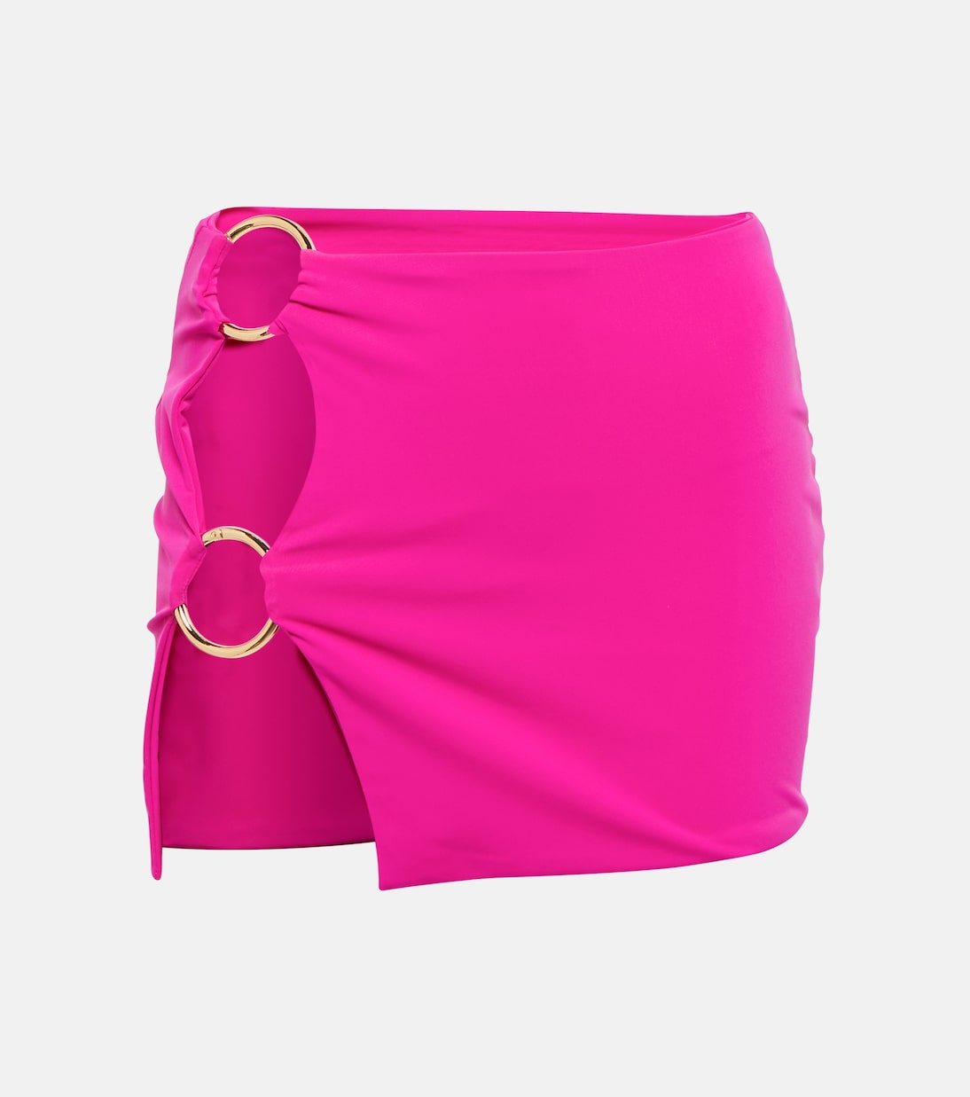 

Мини-юбка с вырезом в виде кольца Louisa Ballou, Neon Fuschia
