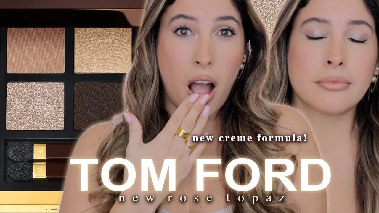 Тени для век Tom Ford Eye Color Quad 35CR Rose Topaz — фото 3