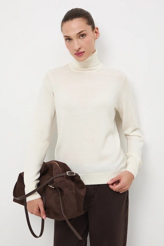 

Свитер из мериносовой шерсти Medicine, бежевый