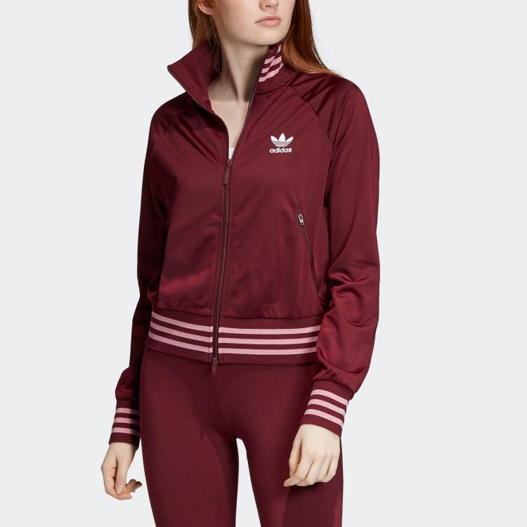 Adidas Originals Куртка женская красная, Red — фото 4