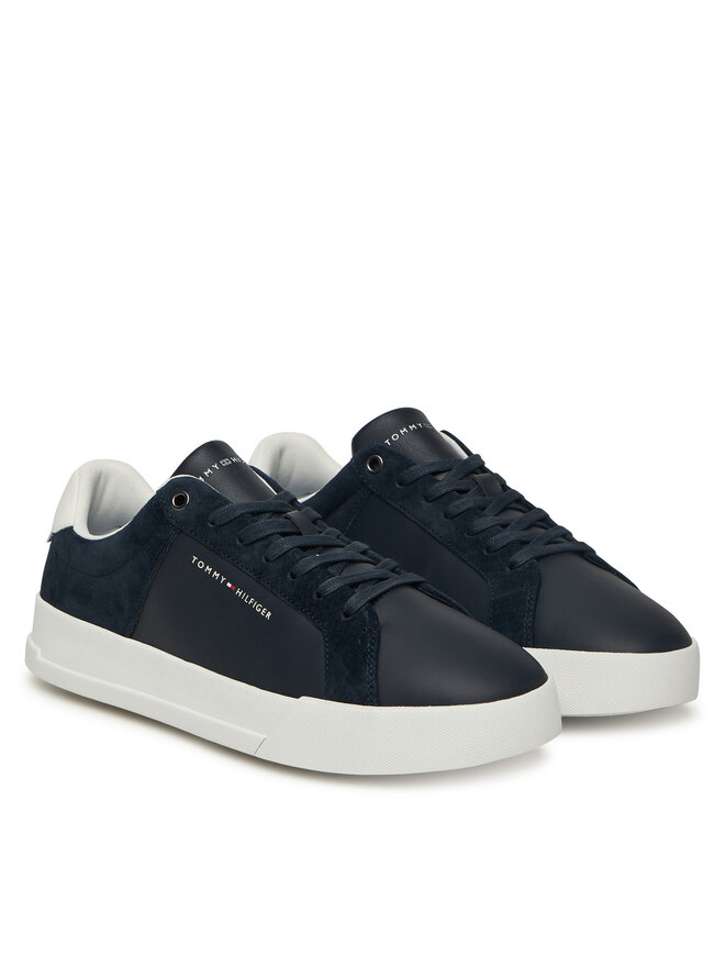 Кроссовки Th Court Mix FM0FM05634 Tommy Hilfiger, синий — фото 2