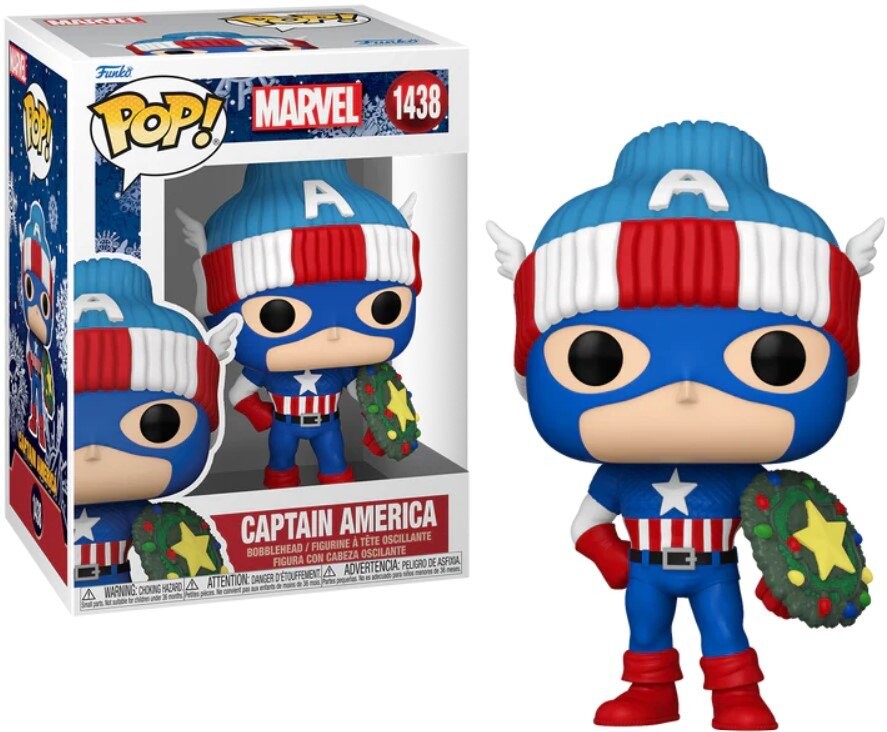 

Funko POP! праздник '24 marvel 1438 капитан америка
