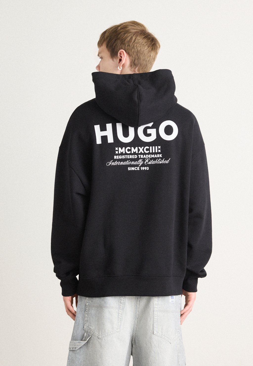 

Толстовка с капюшоном NAZARDO - Sweatshirt HUGO, черный