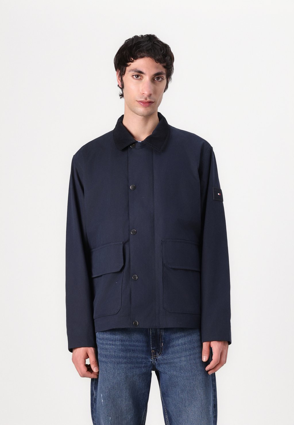 

Куртка демисезонная SHORT WALKING JACKET Tommy Hilfiger, темно-синий