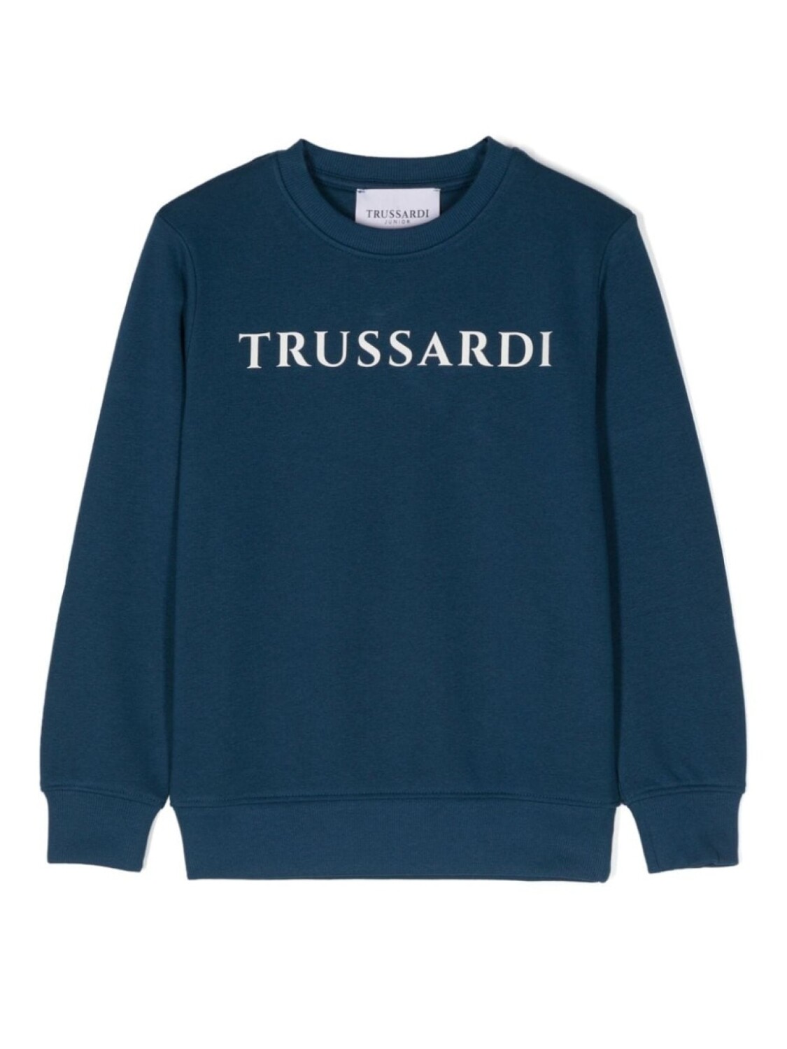 

TRUSSARDI JUNIOR толстовка с логотипом, синий
