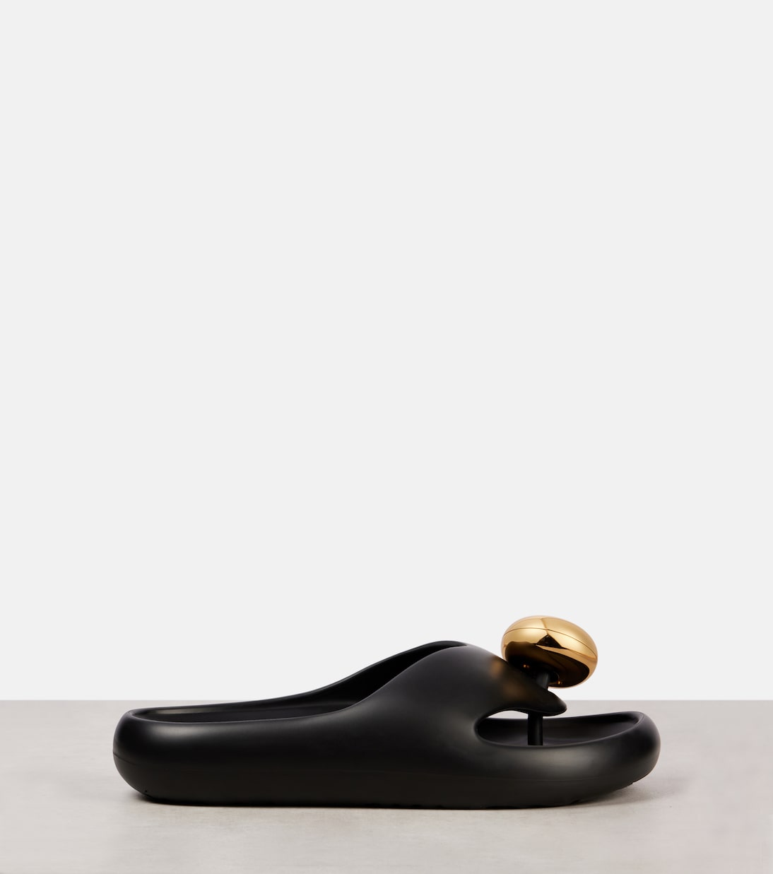 Сланцы из ПВХ Paula's Ibiza Foam Pebble Loewe, Black/ Gold — фото 4