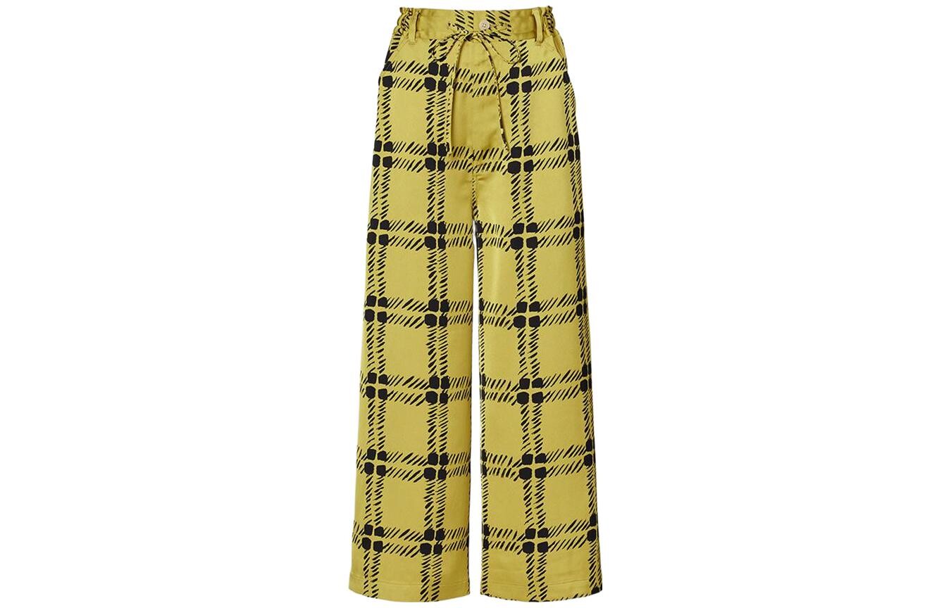 

Marni Marni Co-Branding повседневные брюки женские горчичного цвета Uniqlo
