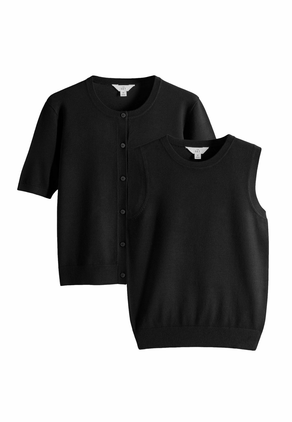 

Кардиган REGULAR FIT THE SET, черный
