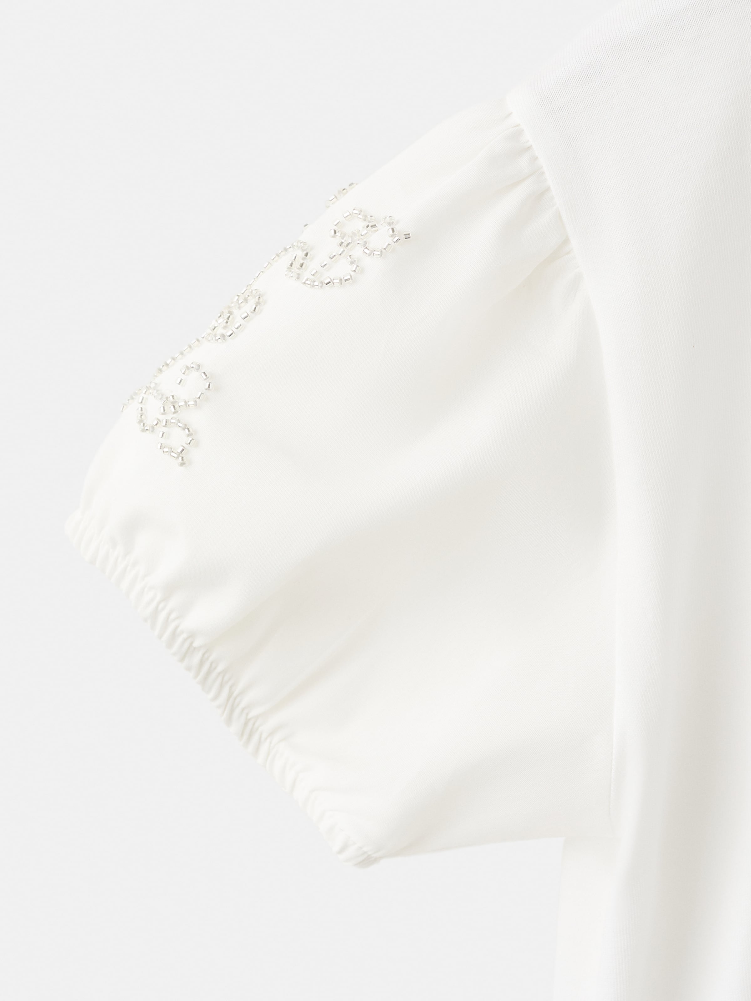 MANGO KIDS Футболка 'EMBE' в цвете Off White — фото 4