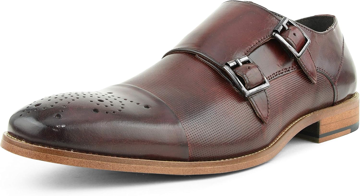 

Мужские классические туфли Asher Green AG1101, бордовый