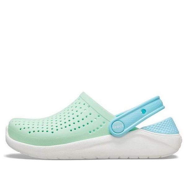 

Кроссовки literide clogs 'neo mint white' Crocs, зеленый