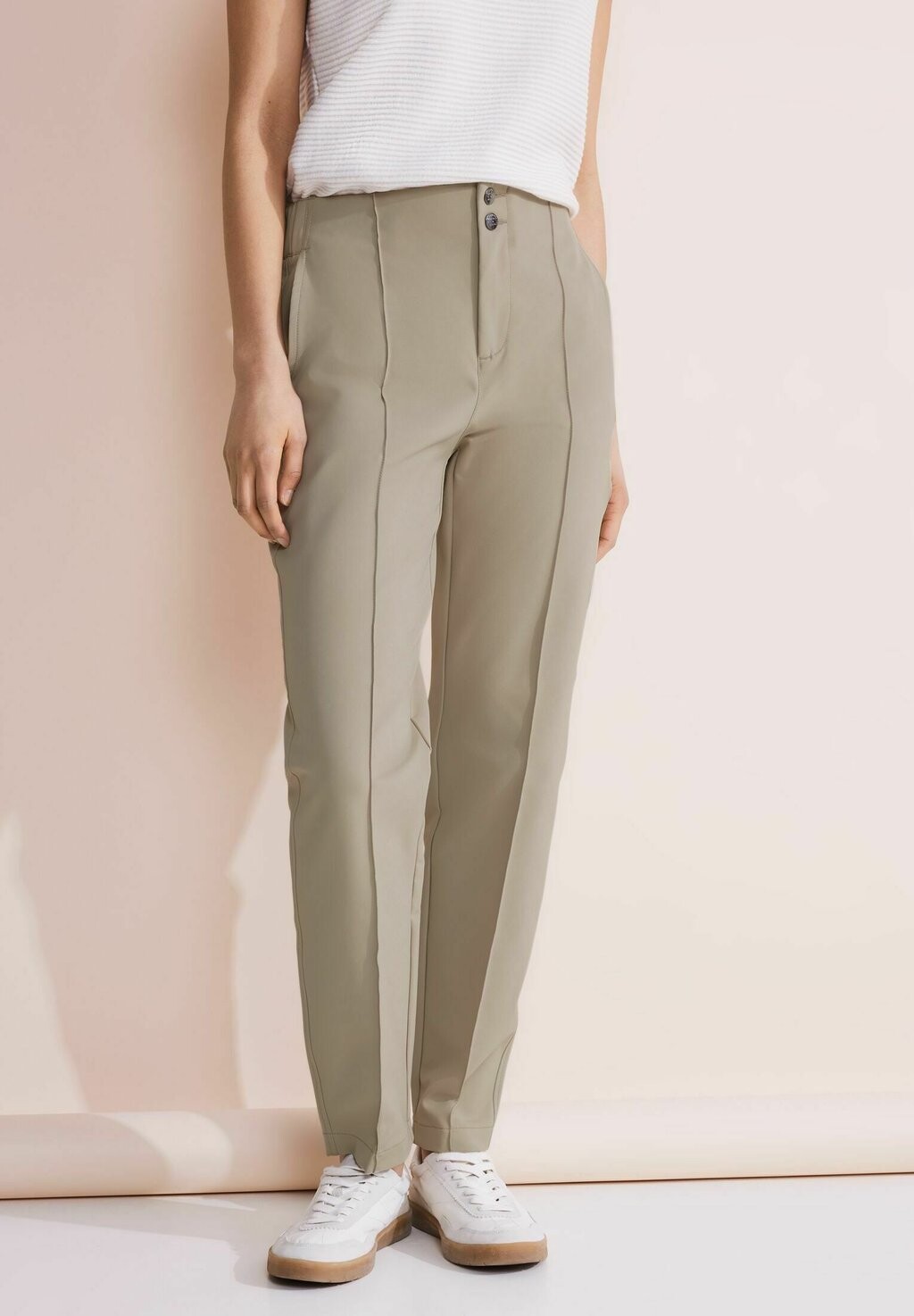 

Брюки CASUAL FIT Street One, бежевый