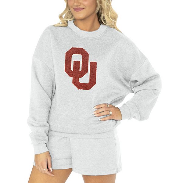 

Женский свитшот и шорты для сна Oklahoma Sooners Team Effort Gameday Couture