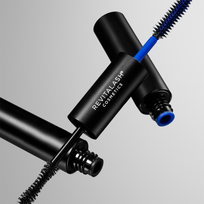 Двухфазная тушь для ресниц Double-Ended Volume Set с эффектом объема Revitalash, atspalvis black 5,5 мл + 5,5 мл — фото 3