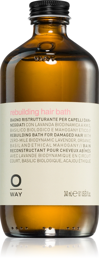 

Восстанавливающий шампунь для поврежденных волос Oway, 240 мл