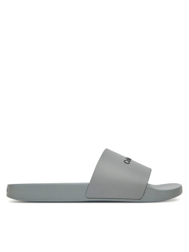 

Мюли Pool Slide Rubber HM0HM00455 Calvin Klein, серый